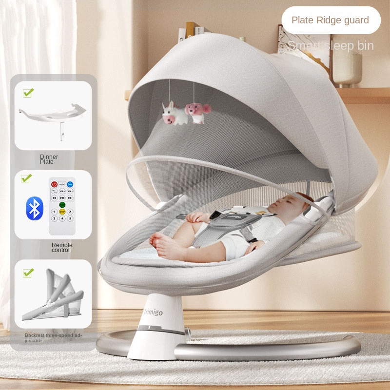 Baby Swing Bouncer - Kursi Goyang Elektrik Bayi, Tempat Tidur