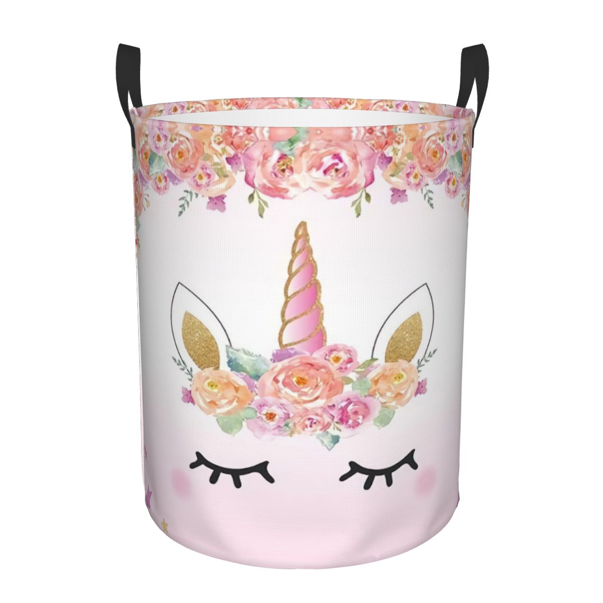 Baby Products Hamper - Keranjang Cucian Pola Kartun Unicorn Lucu