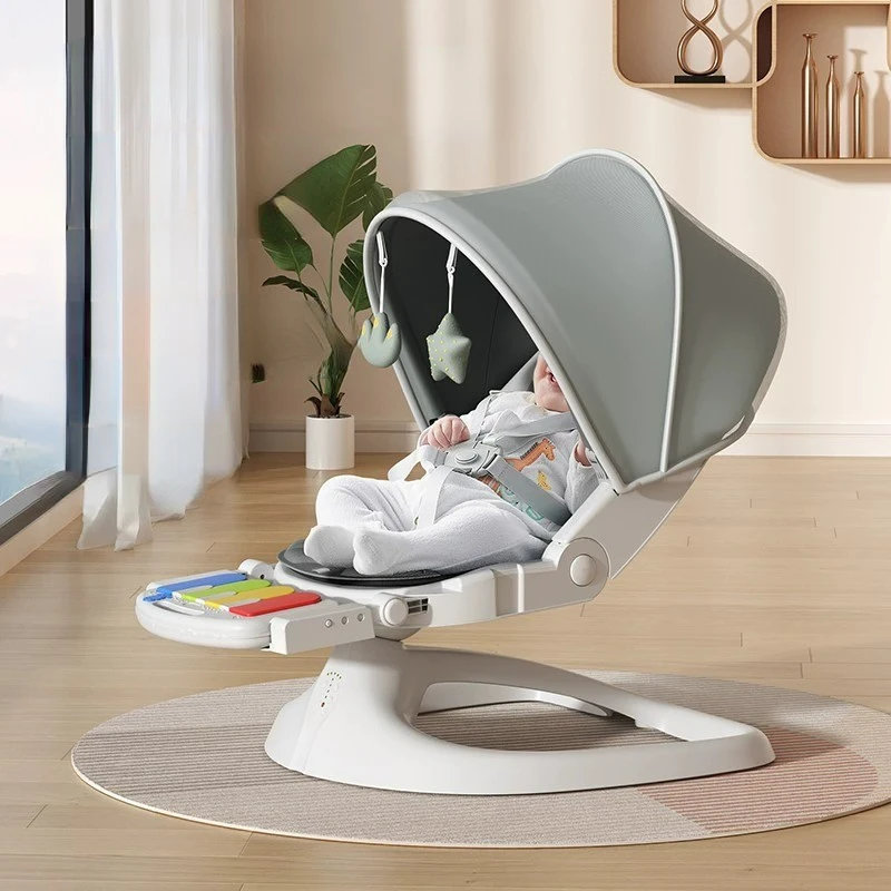 Baby Swing Bouncer - Kursi Goyang Elektrik Tuts Piano untuk