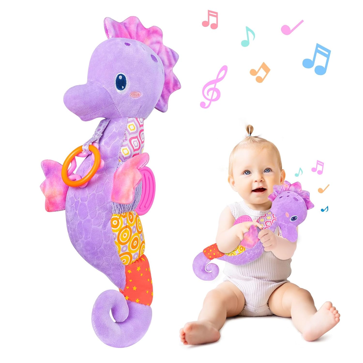 Baby Rattle Toy Set - Mainan Kerincingan Bayi Mainan Lembut Boneka