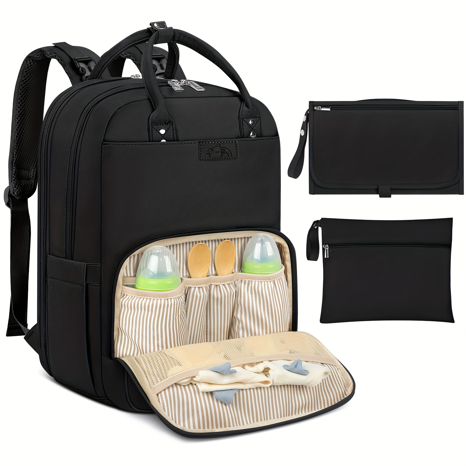 Diaper Changing Mat - NEWHEY Tas Ganti Ransel dengan Alas