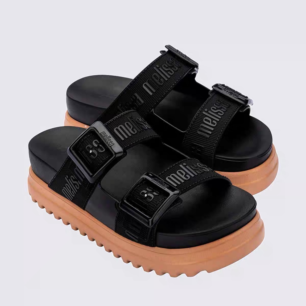 Baby Gate Stairs - Mini Melissa Sandal Bentuk Datar Kasual