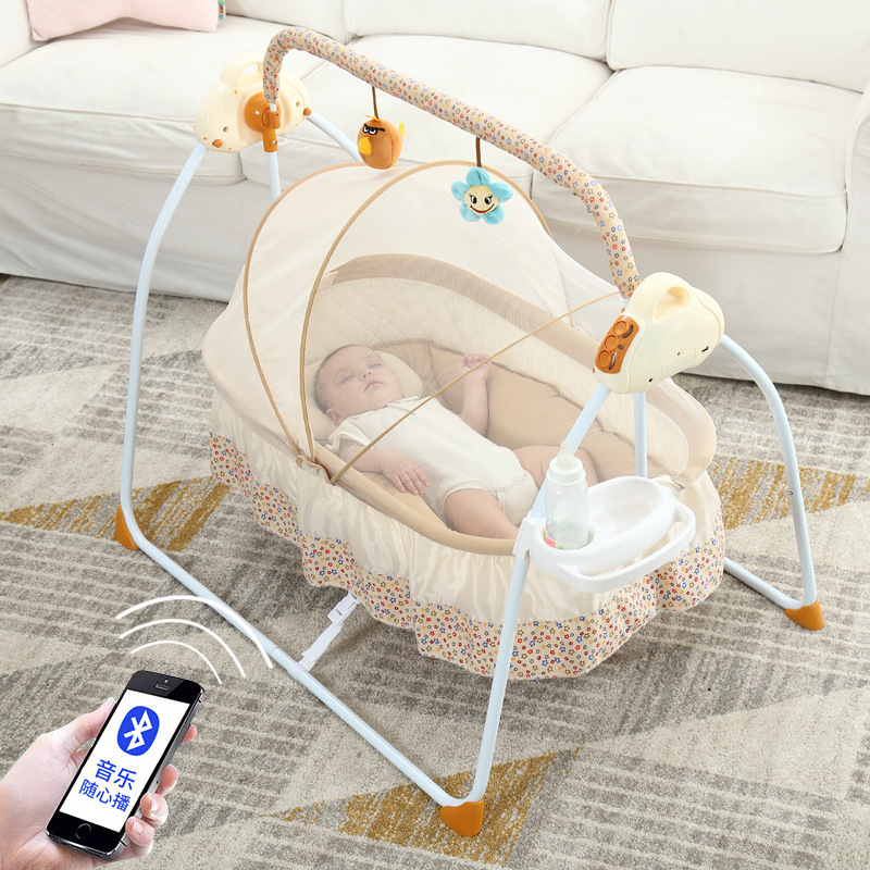Tempat tidur ayunan bayi elekt - Baby Swing Bouncer ulasan dan harga