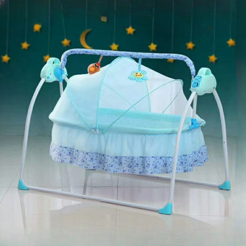 Tempat tidur ayunan bayi elekt - Baby Swing Bouncer ulasan dan harga