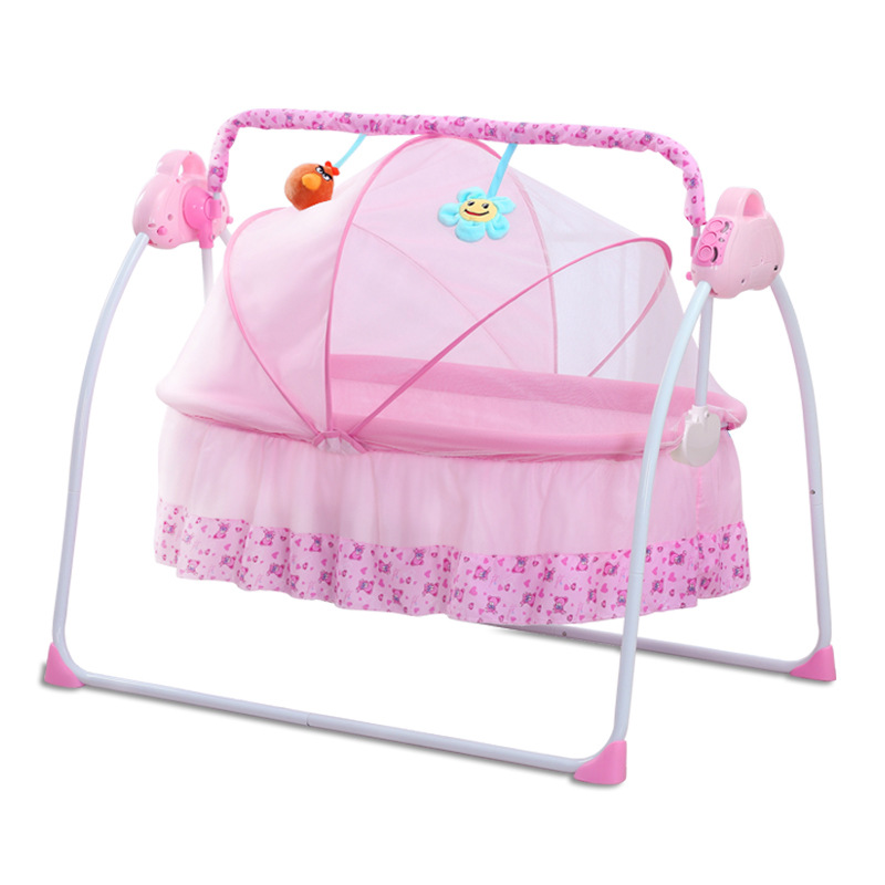 Tempat tidur ayunan bayi elekt - Baby Swing Bouncer ulasan dan harga