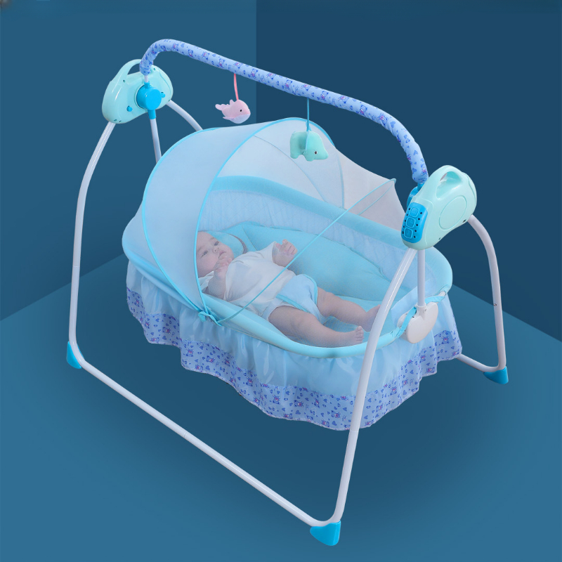 Tempat tidur ayunan bayi elekt - Baby Swing Bouncer ulasan dan harga