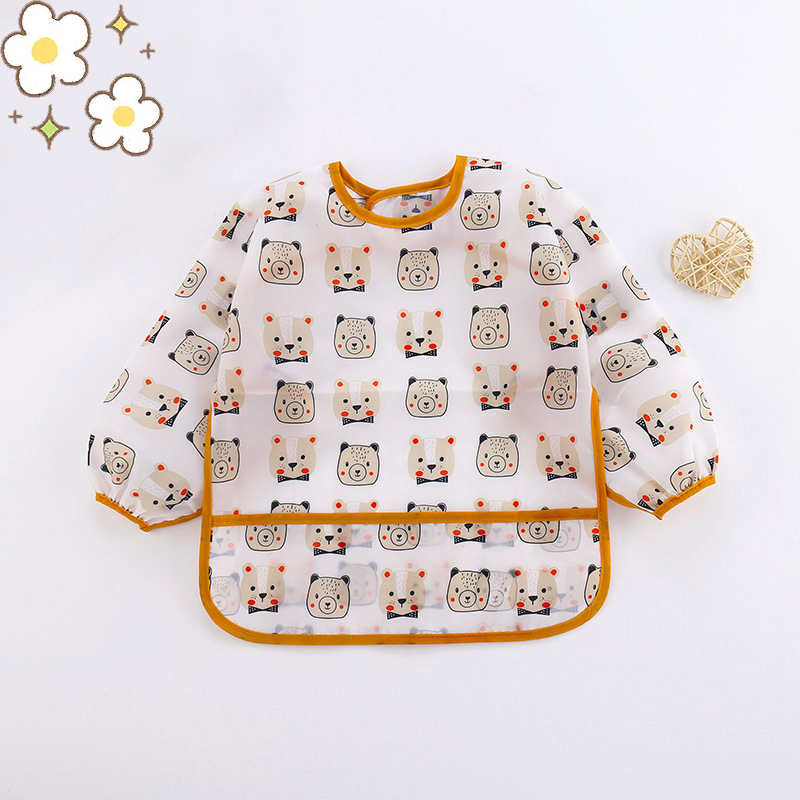 Celemek Bayi Kartun Silikon 0- - Silicone Baby Bibs ulasan dan harga