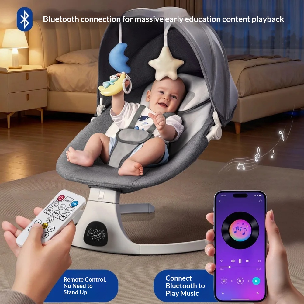 Kursi Goyang Bayi Elektrik den - Baby Swing Bouncer ulasan dan harga