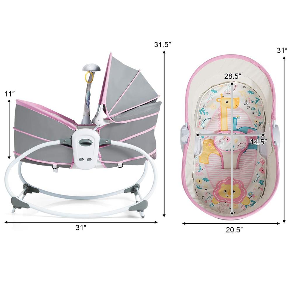 Kursi Goyang Bayi 5 in 1, Ayun - Baby Swing Bouncer ulasan dan harga