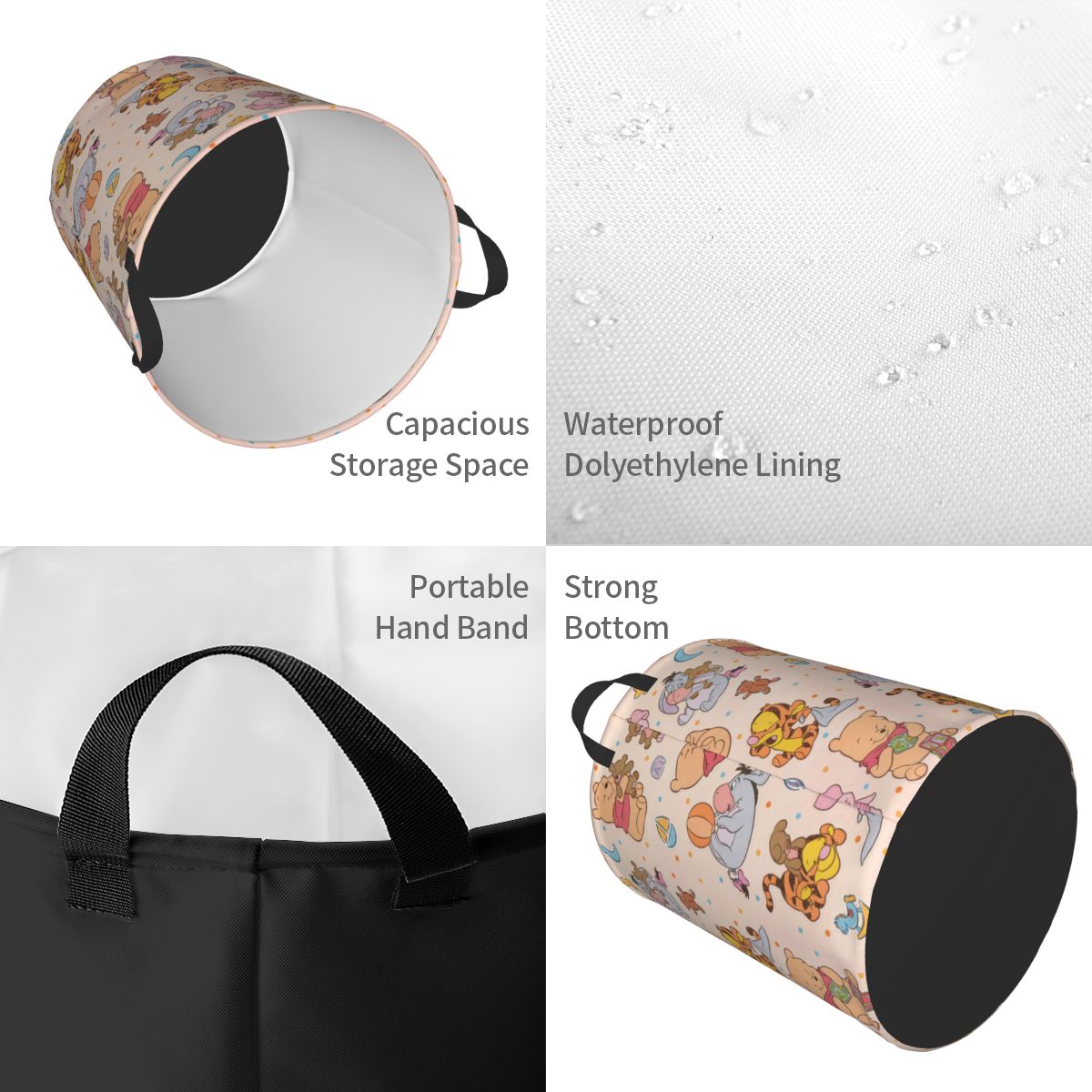 Keranjang cucian kustom Winnie - Baby Products Hamper ulasan dan harga