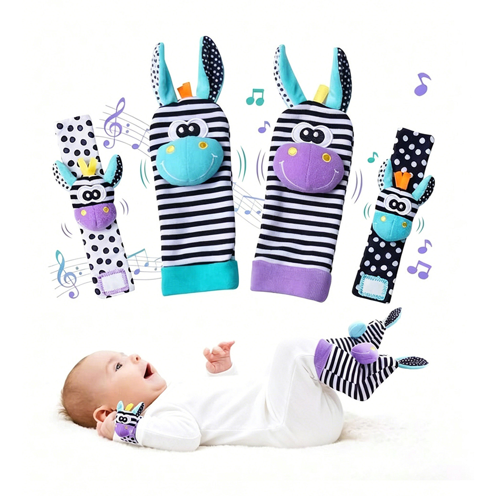 Mainan Kerincingan Bayi, Maina - Baby Rattle Toy Set ulasan dan harga