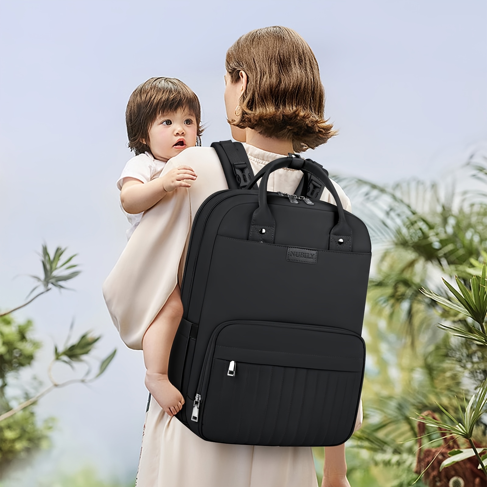 NEWHEY Tas Ganti Ransel dengan - Diaper Changing Mat ulasan dan harga