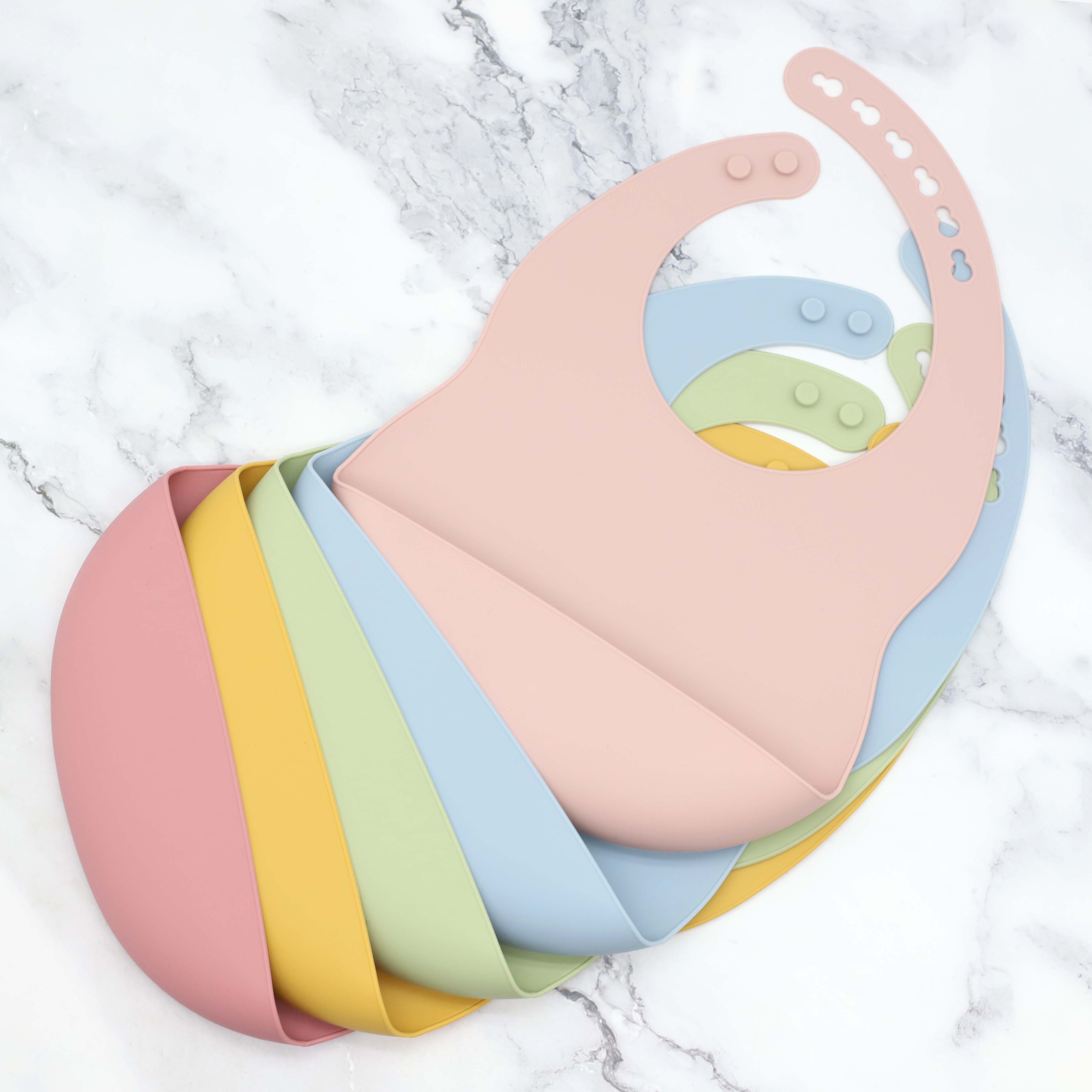 Bib silikon bayi baru dengan k - Silicone Baby Bibs ulasan dan harga
