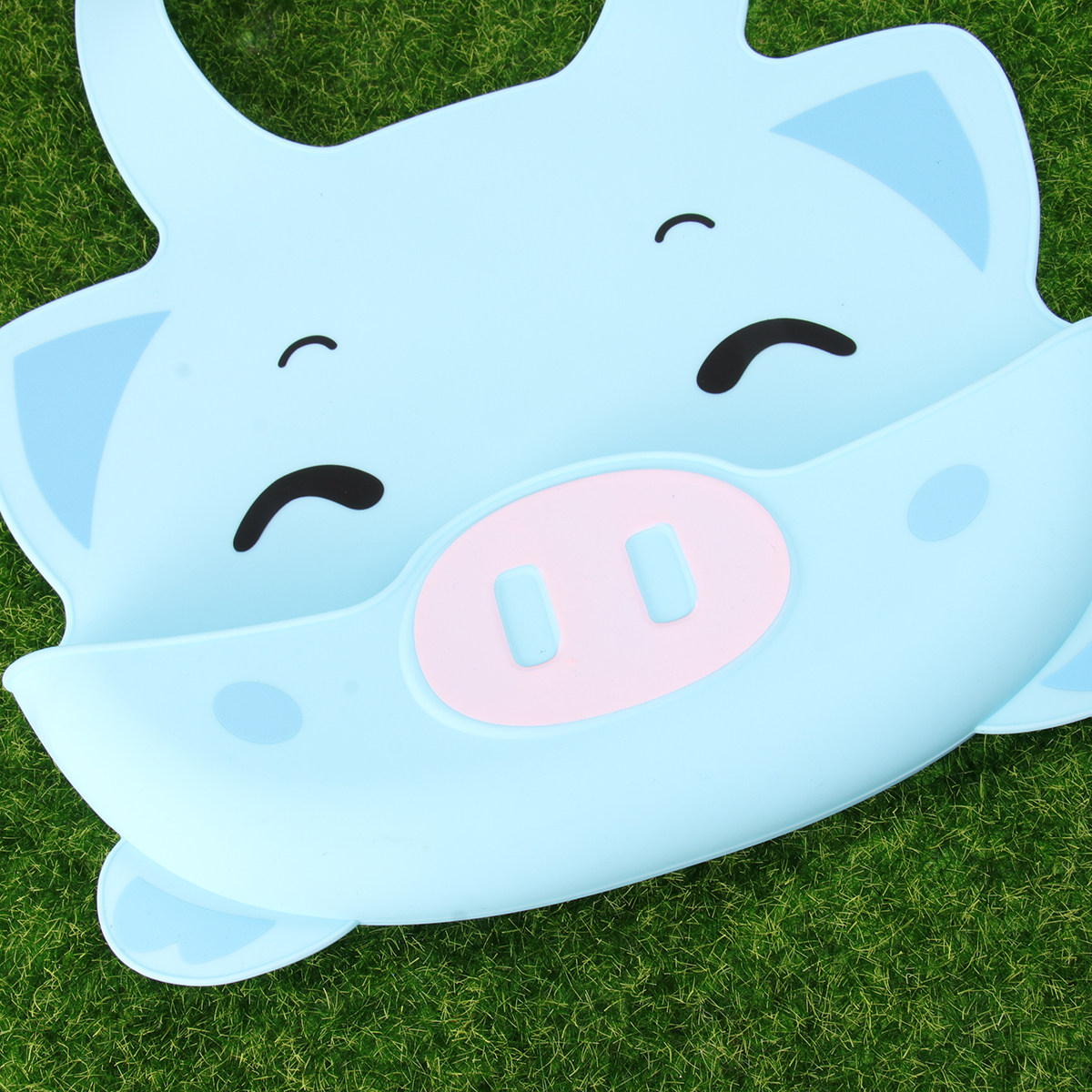 1 Buah Celemek Silikon Tahan A - Silicone Baby Bibs ulasan dan harga
