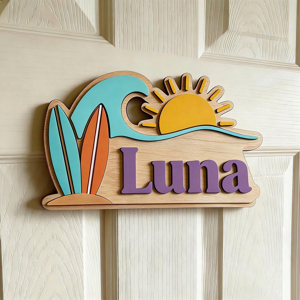 Papan Nama Pintu Bertema Gelom - Baby Gate Stairs ulasan dan harga
