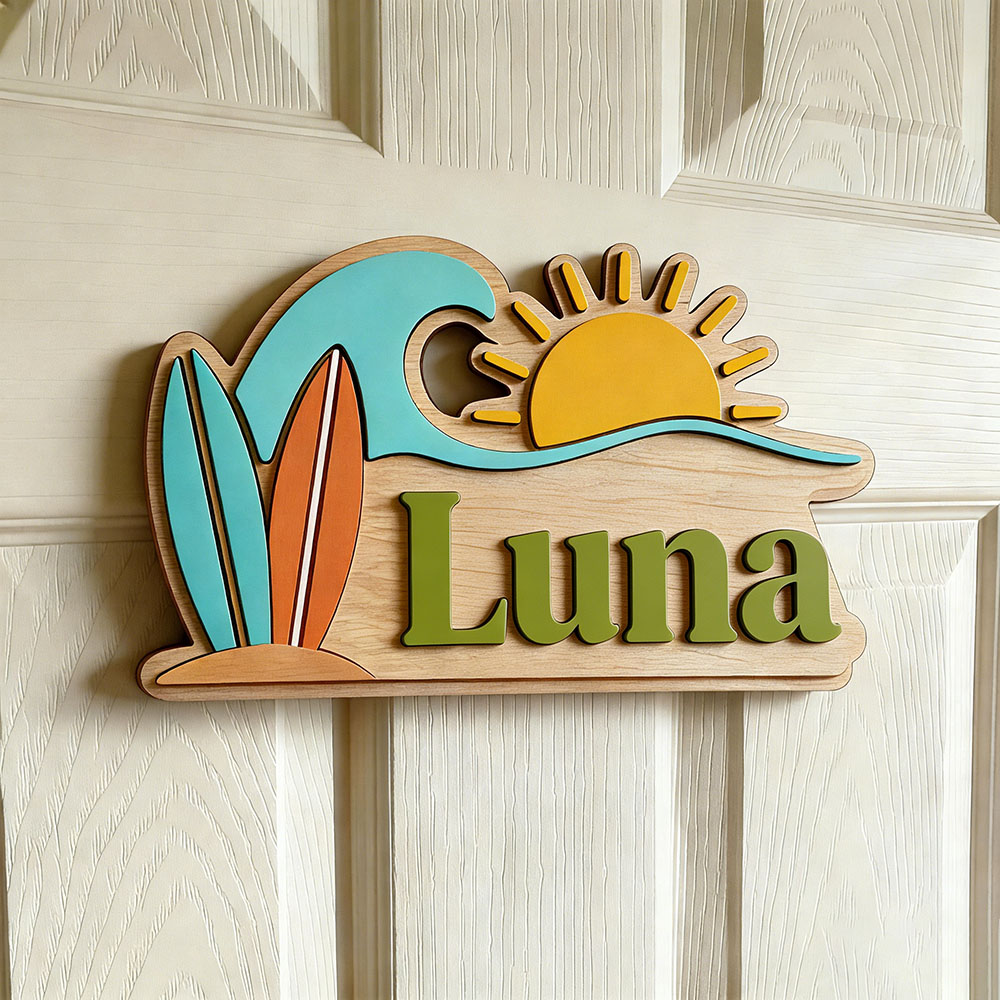 Papan Nama Pintu Bertema Gelom - Baby Gate Stairs ulasan dan harga