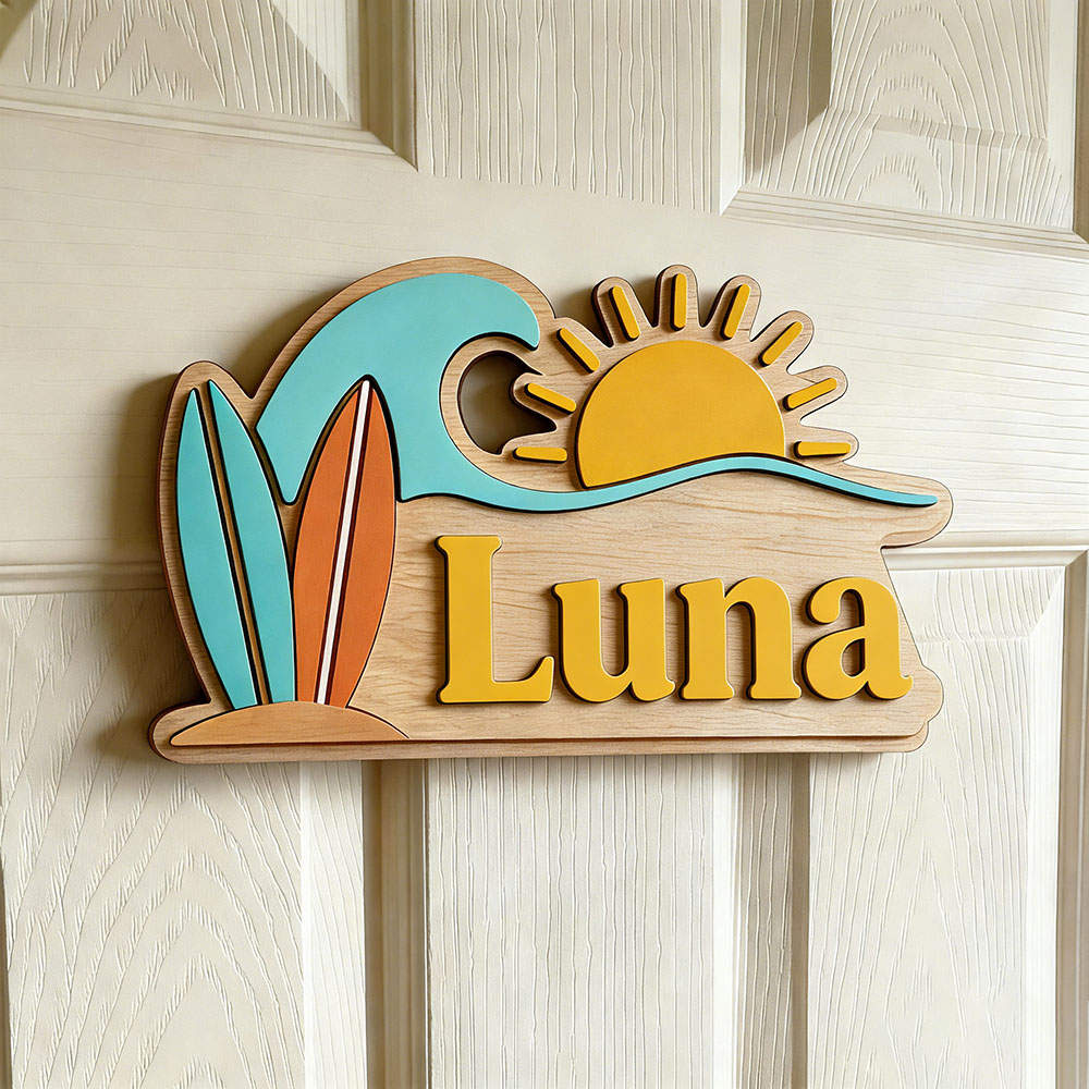 Papan Nama Pintu Bertema Gelom - Baby Gate Stairs ulasan dan harga