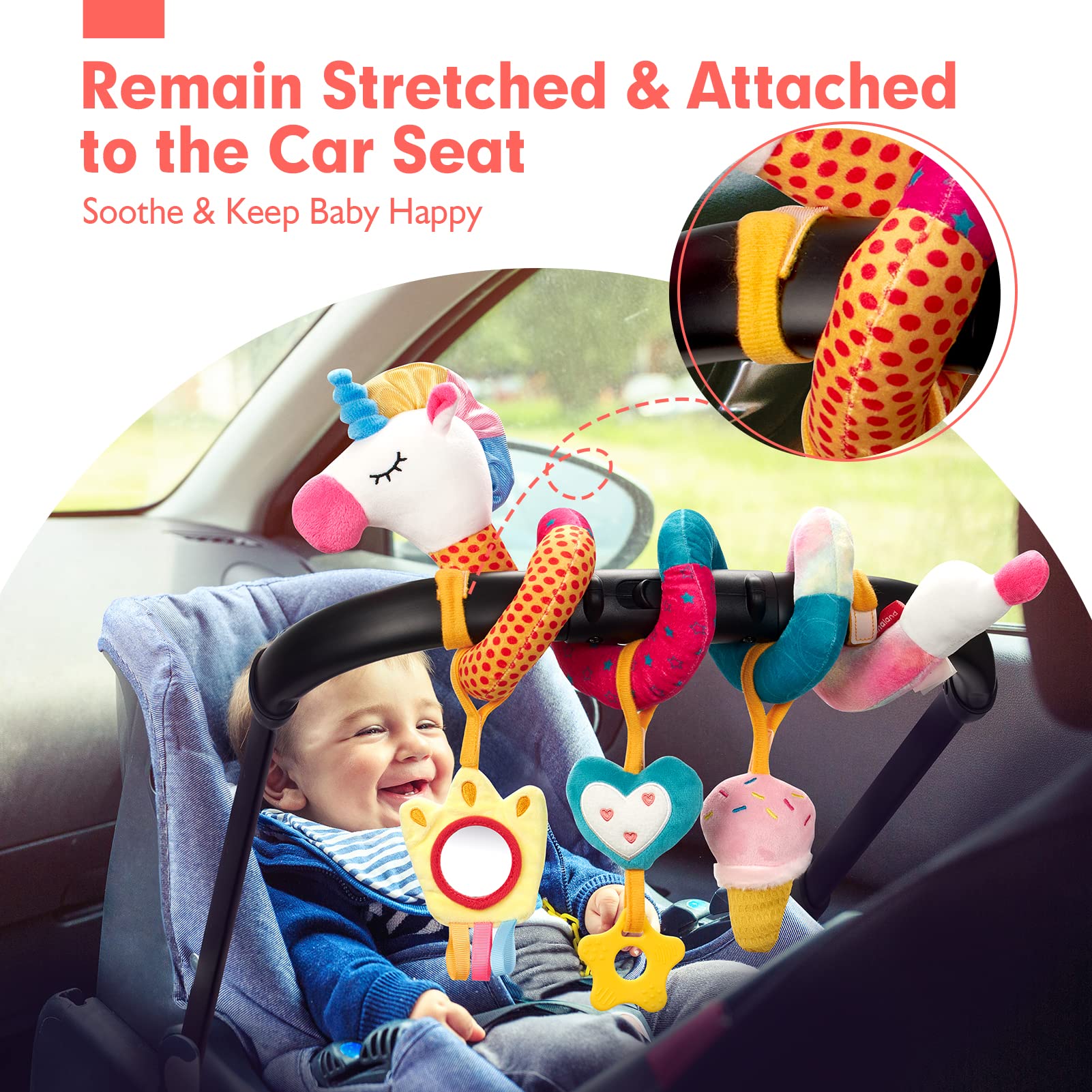 Mainan kursi mobil untuk kerin - Baby Rattle Toy Set ulasan dan harga
