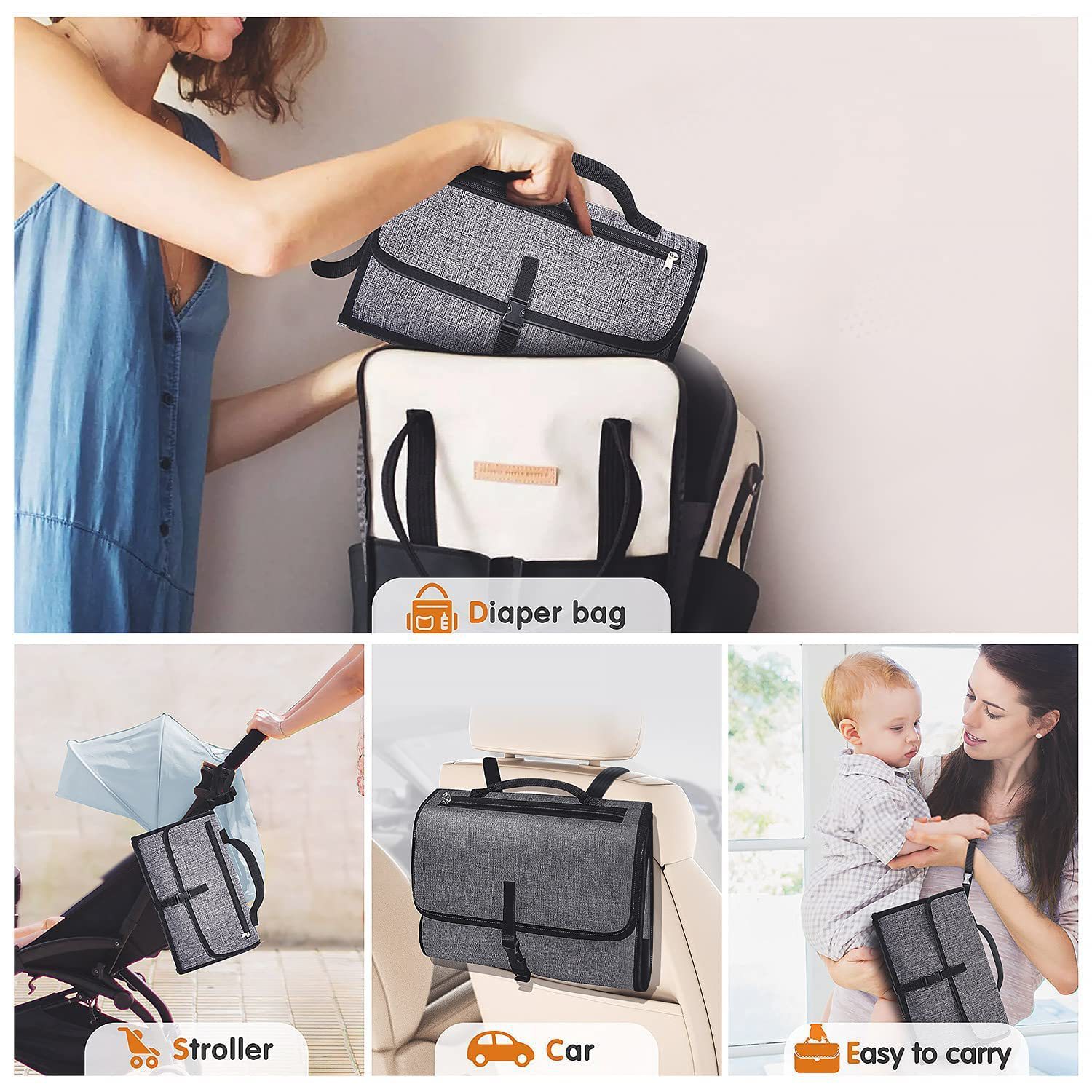 Alas Ganti Popok Bayi Lipat Ta - Diaper Changing Mat ulasan dan harga